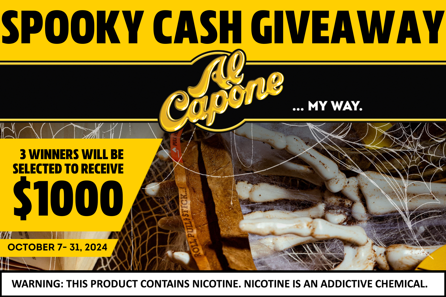 Spooky Cash Giveaway REAL. NOT 'PERFECT'