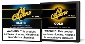 Cigars like cigarrettes: unfiltered Blues and Gold by Al Capone