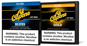 Cigars like cigarrettes: filtered Blues and Gold by Al Capone